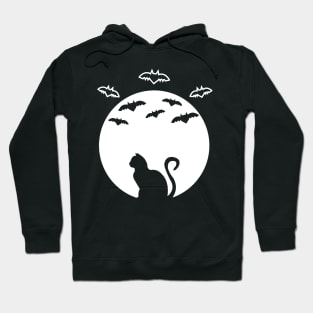 Cat and Bats Hoodie